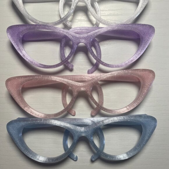 NEW Glasses- Cateye frames for your Cabbage Patch Kids fits most all HM - Picture 7 of 7